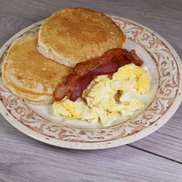 Kid’s Mini Pancakes meal.