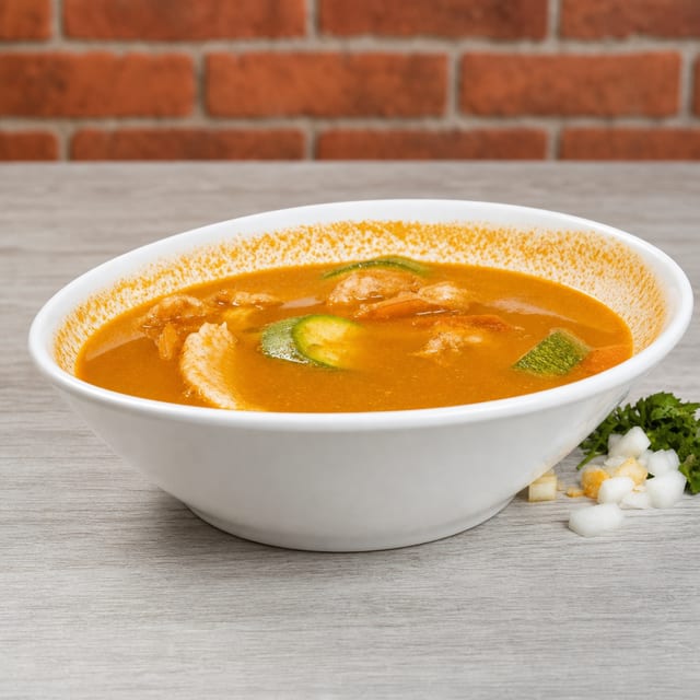 Sopa de Mariscos.