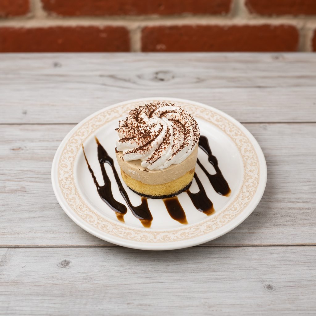 Mini Tiramisu cake.