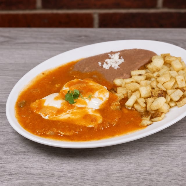*Huevos Rancheros.