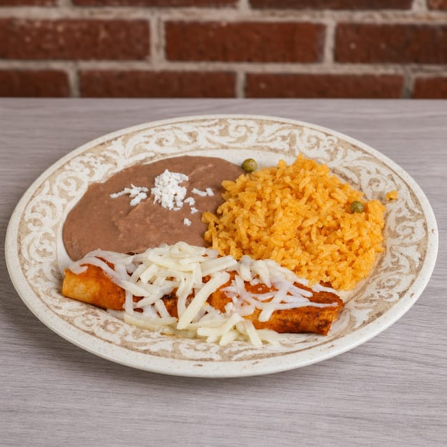 Kids Meal Cheese Enchilada.