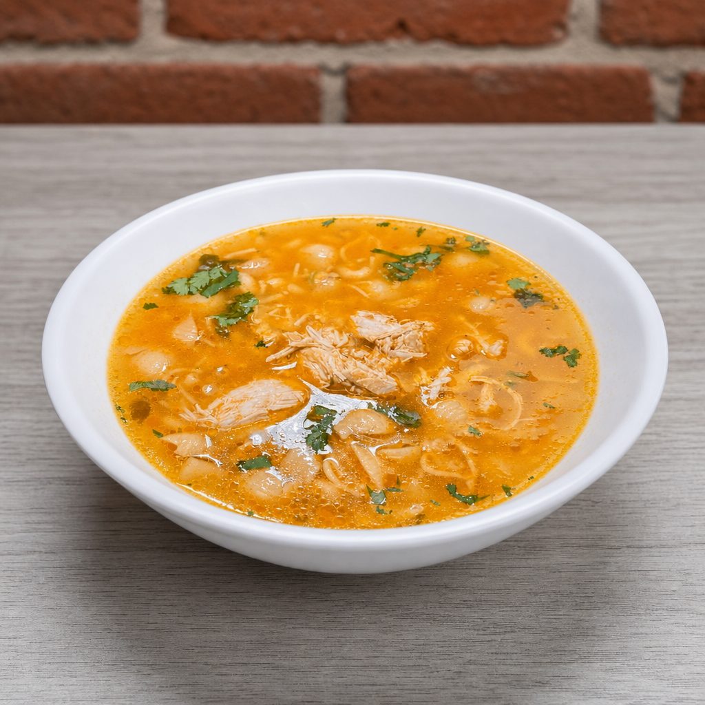 Sopita de Letras,fideo & potatos, 32 oz with chicken..