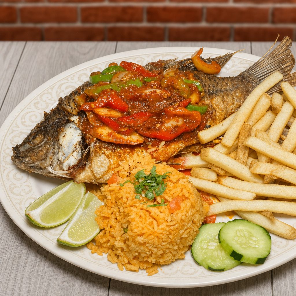 Mojarra Tilapia.